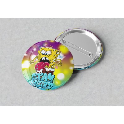 ЗНАЧКА SPONGE WEIRD Blue
